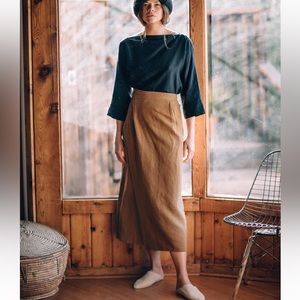 Ozma blanket wrap skirt
